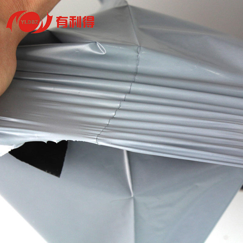 Post Courier Bag Wholesale 28 * 42cm Silver Gray Thickened PE Waterproof Bag Taobao Cloth Bag Zhongtong
