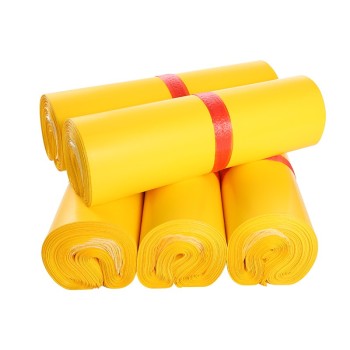 Brand New Material Yellow Courier Bag Taobao Packing Bag Packing Bag Waterproof Bag Thick Matte Wholesale Customization
