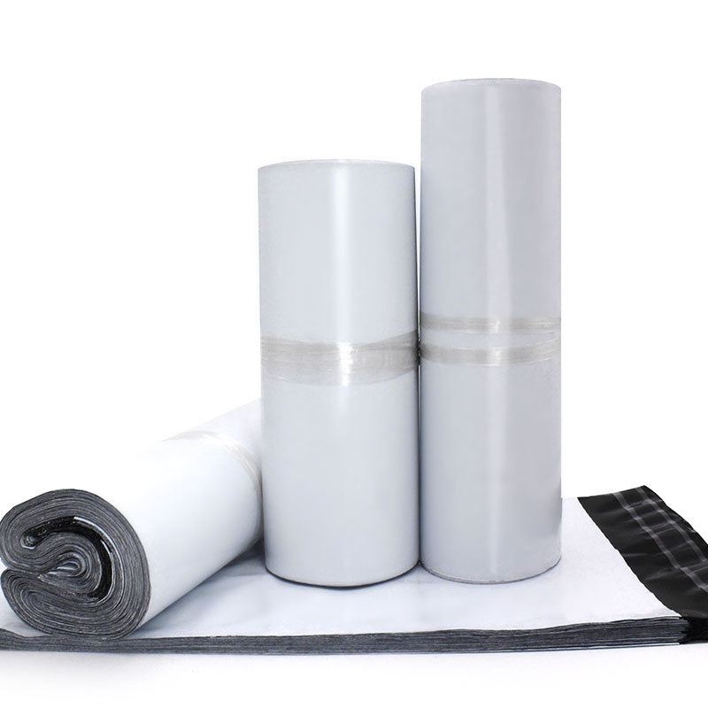 White Courier Bag Thickened Wholesale Customized 28 * 42cm Logistics Packaging Bag Clothing Waterproof Packing Bag Customized