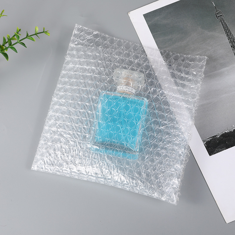 Bubble Bag New Material Thickened Transparent Bubble Film Bag Customized Express Logistics Packaging Double-Sided Bubble Film Bags