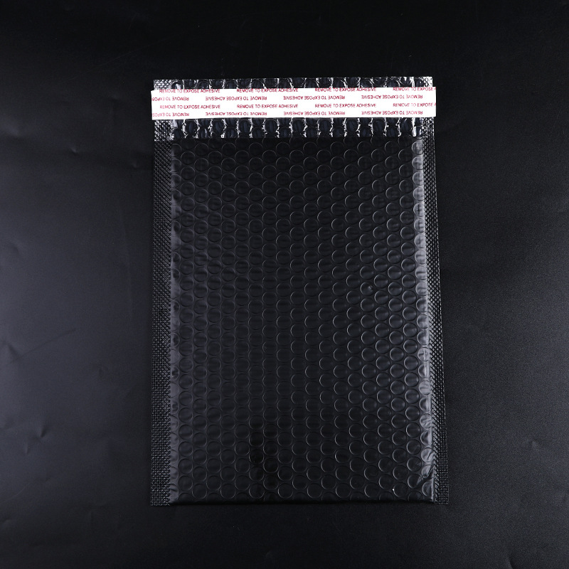 Black Coextruded Film Envelope Thick Clothing Packaging Express Envelope Bubble Film Packing Bag Practical