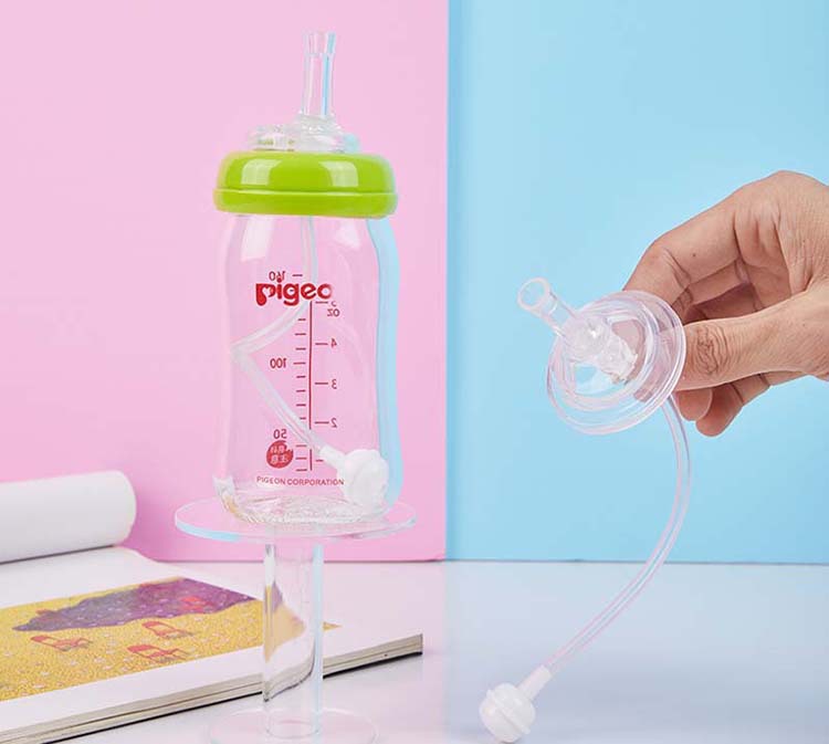 for Beiqin Feeding Bottle Straw Accessories Feeding Bottle Changing Drinking Cup Straw Wide Caliber Drinking Nozzle