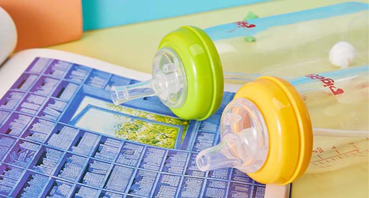 for Beiqin Feeding Bottle Straw Accessories Feeding Bottle Changing Drinking Cup Straw Wide Caliber Drinking Nozzle