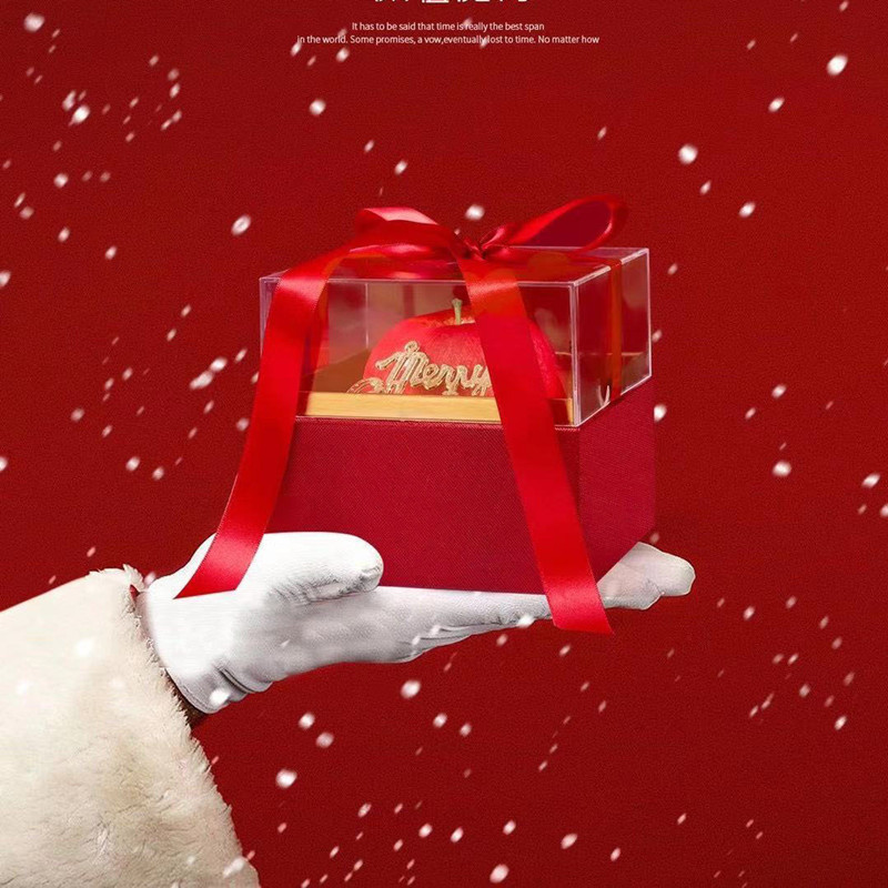Beauty Cube Acrylic Transparent Christmas Apple Box Flowers Gift Square Box Flower Arrangement and Floriculture Packing Boxes Beauty Cube Acrylic Transparent Christmas Apple Box Flowers Gift Square Box Flower Arrangement and Floriculture Packing Boxes