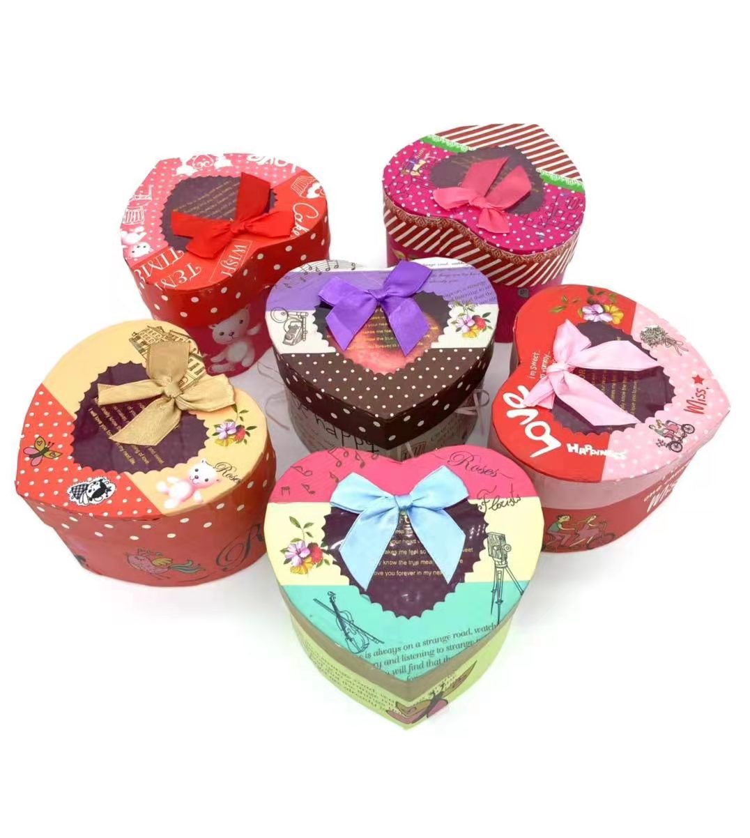 Hot Sale Heart-Shaped Christmas Eve Christmas Apple Box Creative Valentine's Day Birthday Peach Heart Gift Box in Stock Wholesale Hot Sale Heart-Shaped Christmas Eve Christmas Apple Box Creative Valentine's Day Birthday Peach Heart Gift Box in Stock Wholesale