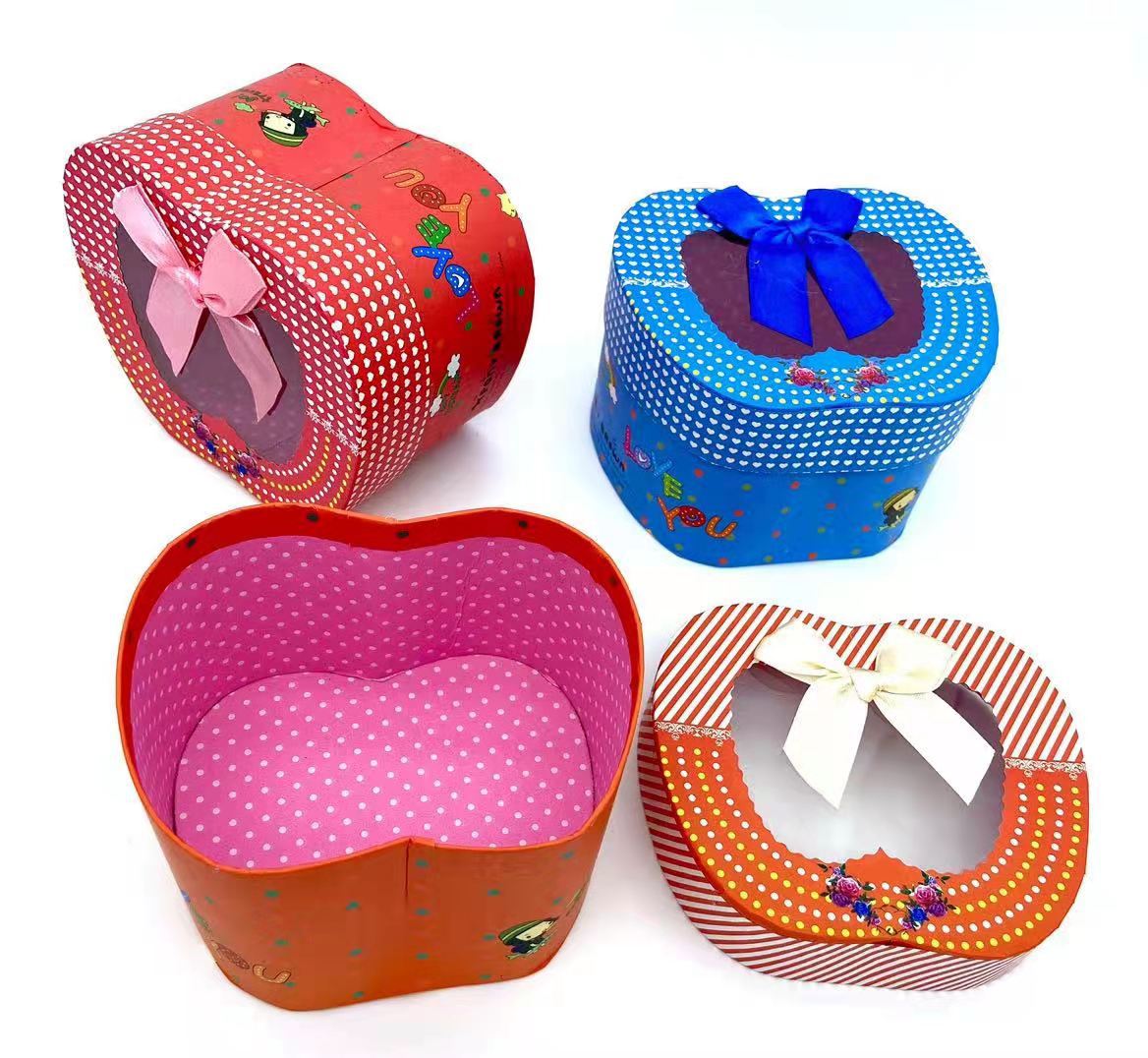 Hot Sale Heart-Shaped Christmas Eve Christmas Apple Box Creative Valentine's Day Birthday Peach Heart Gift Box in Stock Wholesale Hot Sale Heart-Shaped Christmas Eve Christmas Apple Box Creative Valentine's Day Birthday Peach Heart Gift Box in Stock Wholesale