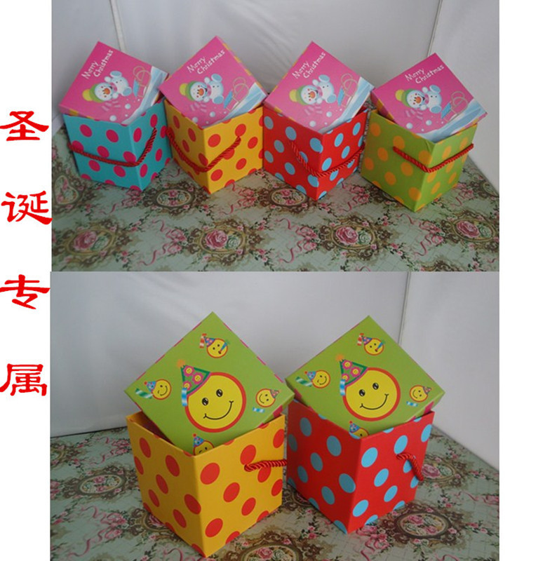 Apple box custom-made square gift box portable gift box artwork portable packaging