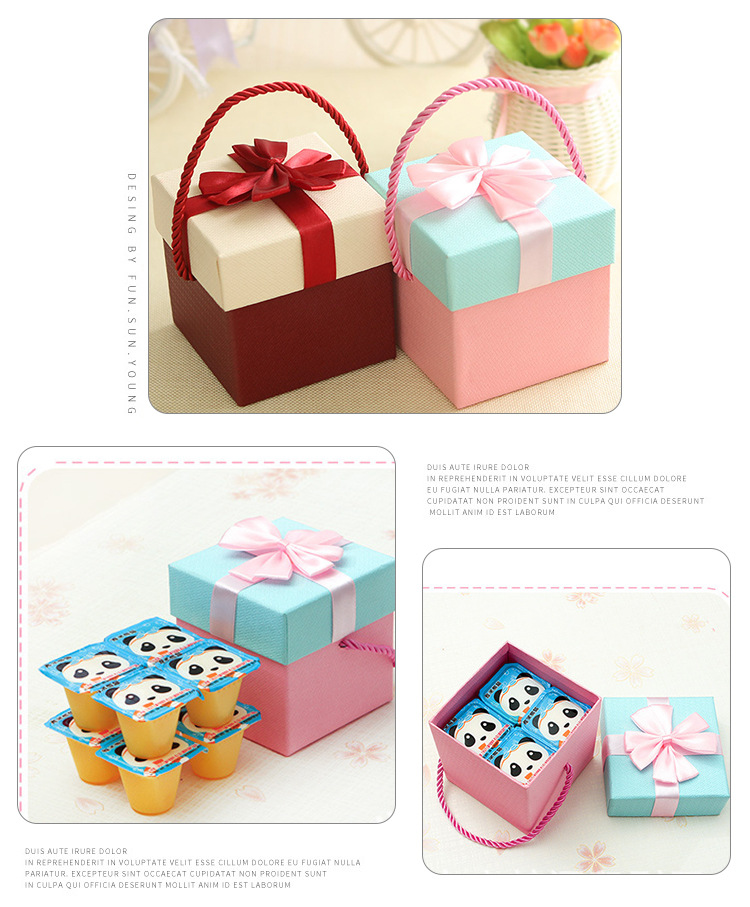 Christmas apple box wedding gift box with hand gift box European portable wedding candy box packaging wholesale Christmas apple box wedding gift box with hand gift box European portable wedding candy box packaging wholesale