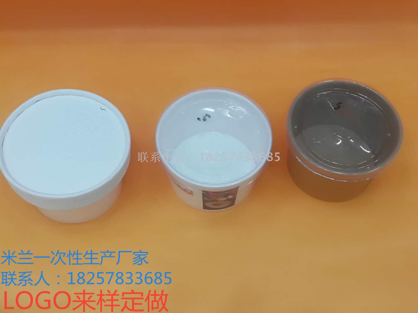 Disposable Kraft Paper 8Oz Soup Bucket, Can Be Customized Logo