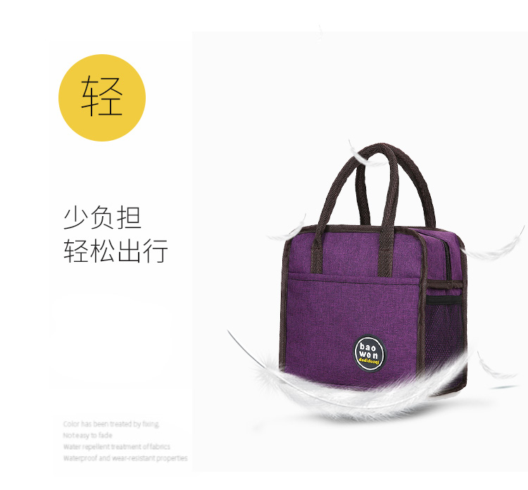 Aluminum Foil Bag Women Their Lunch Bags Waterproof Lunch Box Bag Mummy Bag Lunch Bag Tote Bag Small Cloth Bag Lunch Bag