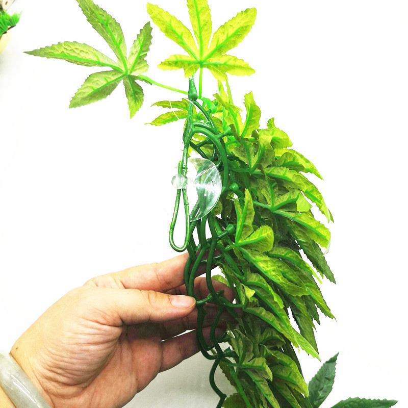 Simulation Aquatic Plants Climbing Pet Box Aquarium Fish Tank Landscaping Simulation Plants Simulation Rattan 