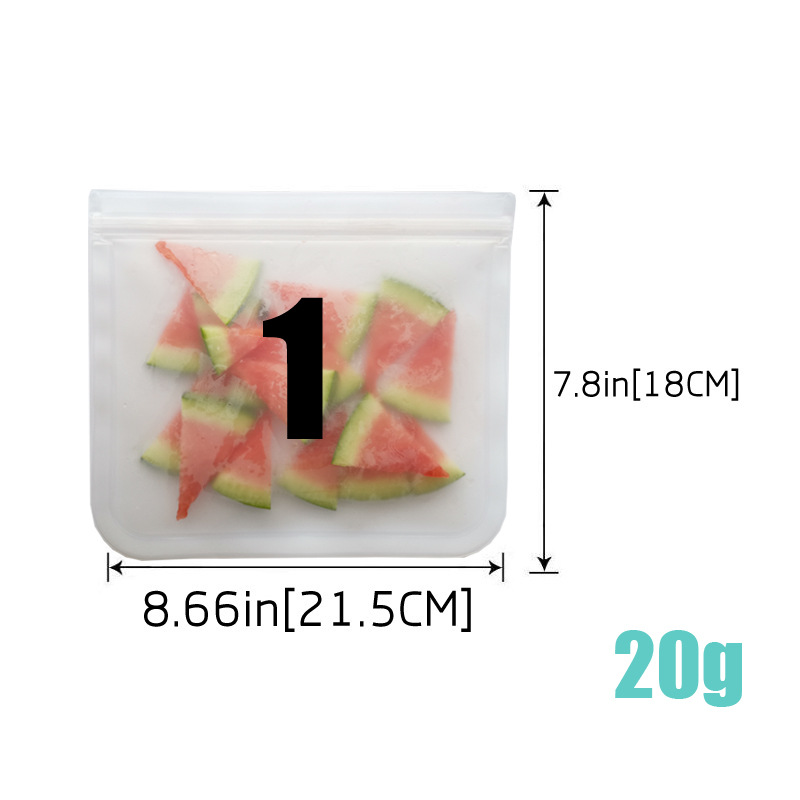 The Spot translucent frosted PEVA food plastic bag in refrigerator food storage plastic bag sealed the food bag The Spot translucent frosted PEVA food plastic bag in refrigerator food storage plastic bag sealed the food bag