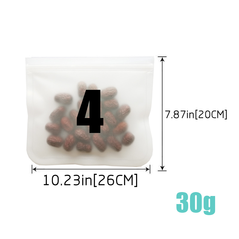The Spot translucent frosted PEVA food plastic bag in refrigerator food storage plastic bag sealed the food bag The Spot translucent frosted PEVA food plastic bag in refrigerator food storage plastic bag sealed the food bag