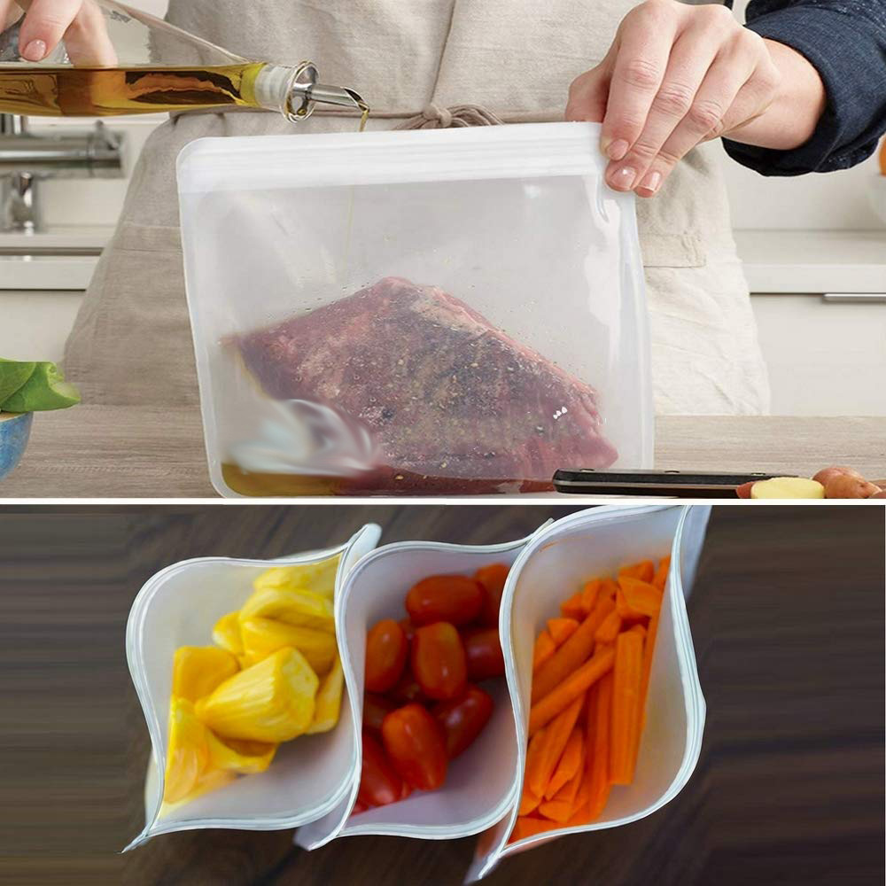 The Spot translucent frosted PEVA food plastic bag in refrigerator food storage plastic bag sealed the food bag The Spot translucent frosted PEVA food plastic bag in refrigerator food storage plastic bag sealed the food bag