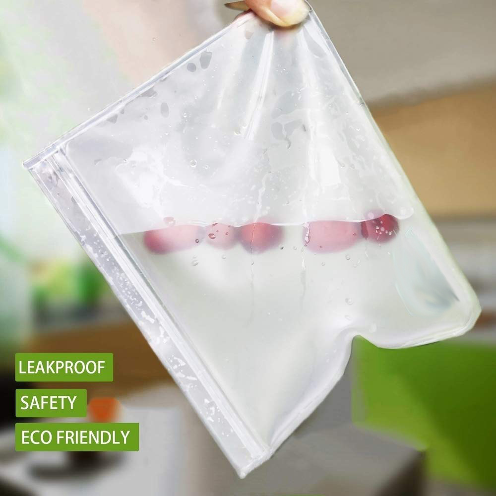 The Spot translucent frosted PEVA food plastic bag in refrigerator food storage plastic bag sealed the food bag The Spot translucent frosted PEVA food plastic bag in refrigerator food storage plastic bag sealed the food bag