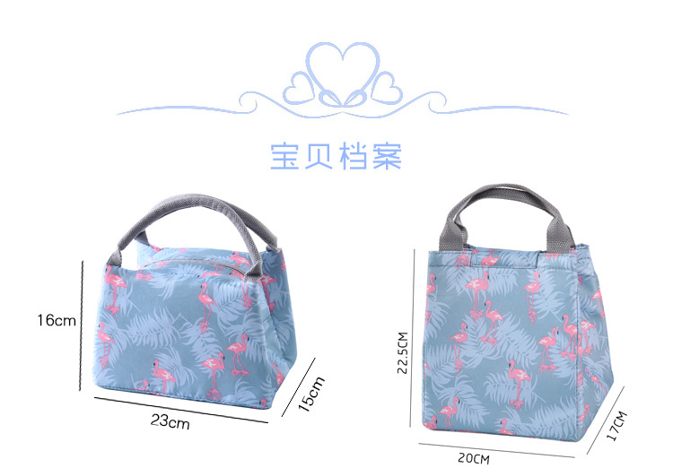 Long thermal food bag bento bag handbag waterproof canvas insulation bag large aluminum foil thickened Long thermal food bag bento bag handbag waterproof canvas insulation bag large aluminum foil thickened