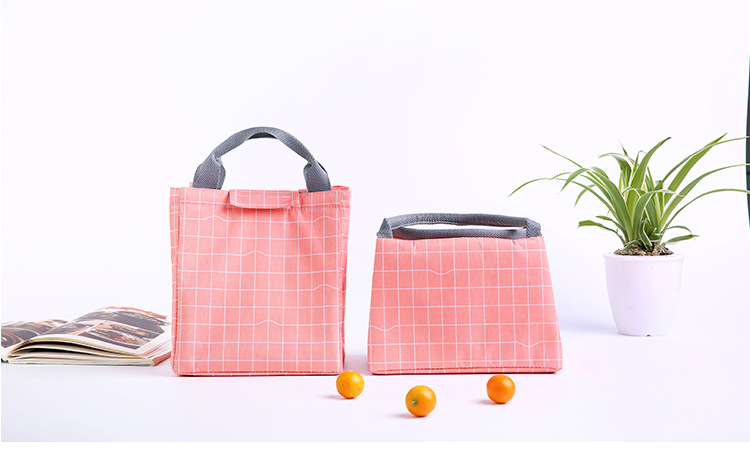 Long thermal food bag bento bag handbag waterproof canvas insulation bag large aluminum foil thickened Long thermal food bag bento bag handbag waterproof canvas insulation bag large aluminum foil thickened