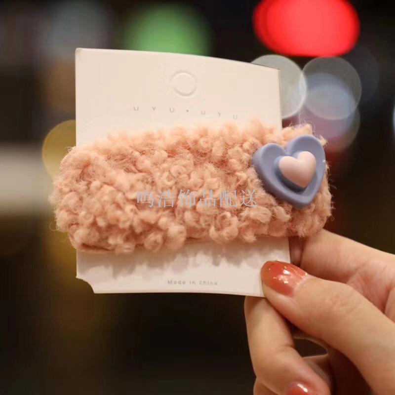 BB clip hairpin girl ins web celebrity card edge clip girl hair clip simple headdress