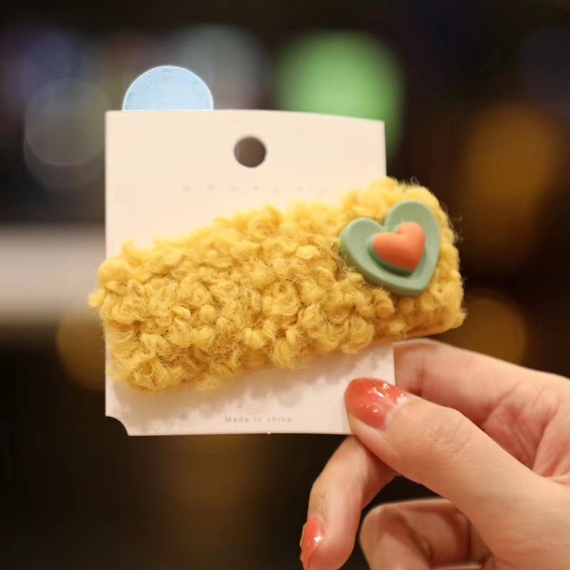 BB clip hairpin girl ins web celebrity card edge clip girl hair clip simple headdress BB clip hairpin girl ins web celebrity card edge clip girl hair clip simple headdress