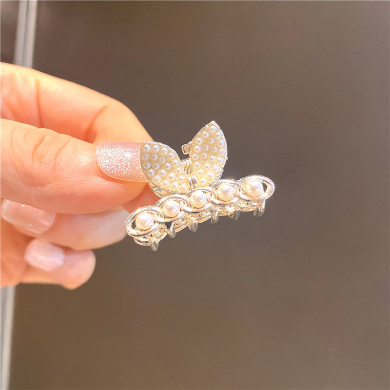 Metal Small Jaw Clip Fringe Hairpin Female Summer Back Head Broken Hair Card High Ponytail Fixed Gadget Shark Clip Hairware Metal Small Jaw Clip Fringe Hairpin Female Summer Back Head Broken Hair Card High Ponytail Fixed Gadget Shark Clip Hairware