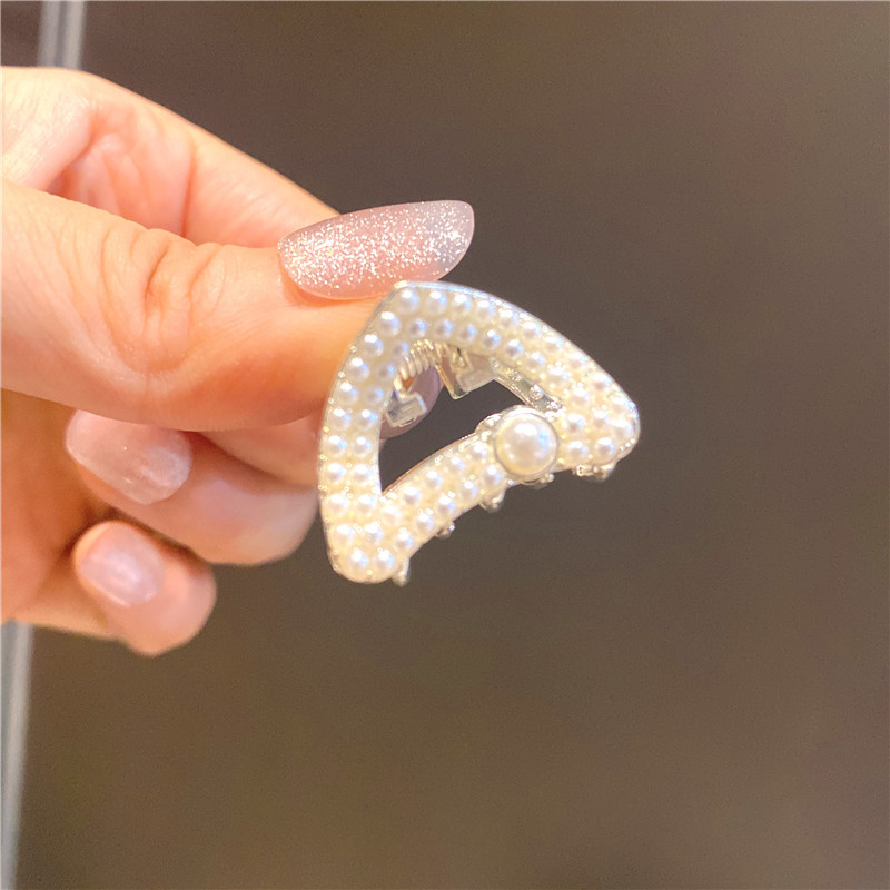 Metal Small Jaw Clip Fringe Hairpin Female Summer Back Head Broken Hair Card High Ponytail Fixed Gadget Shark Clip Hairware Metal Small Jaw Clip Fringe Hairpin Female Summer Back Head Broken Hair Card High Ponytail Fixed Gadget Shark Clip Hairware