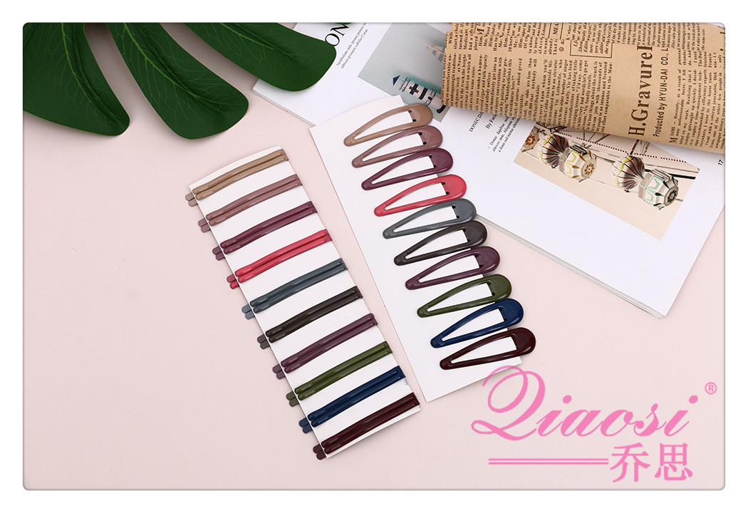 Simple Girls' Hairpin Candy Color Bang Hairpin Word Clip Head Clip Hairpin Adult Headdress Card for Children Simple Girls' Hairpin Candy Color Bang Hairpin Word Clip Head Clip Hairpin Adult Headdress Card for Children