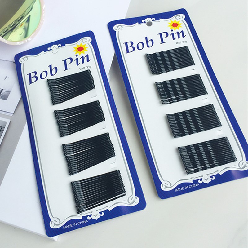 Blue Card Clip Black Clip Clip Clip Studio Bride Hair Braiding Shape Hairpin round Head Steel Wire Hairpin