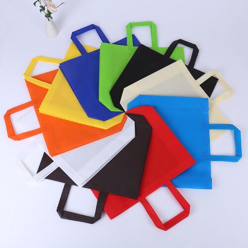 Nonwoven Fabric Bag Various Specifications Color Handbag Factory Direct Sales Non-Woven Bags Customization Tote Bag Environmental Protection