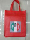 Red advertising bag nonwoven shopping bag gift bag colour shopping bags