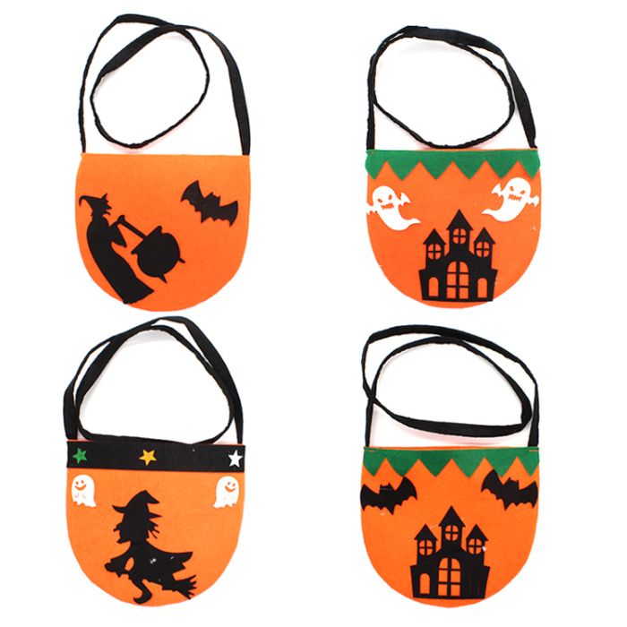 Handbag decorated for Halloween Pumpkin props nonwoven goodie bags for children gift bag bags decorate dress up Handbag decorated for Halloween Pumpkin props nonwoven goodie bags for children gift bag bags decorate dress up