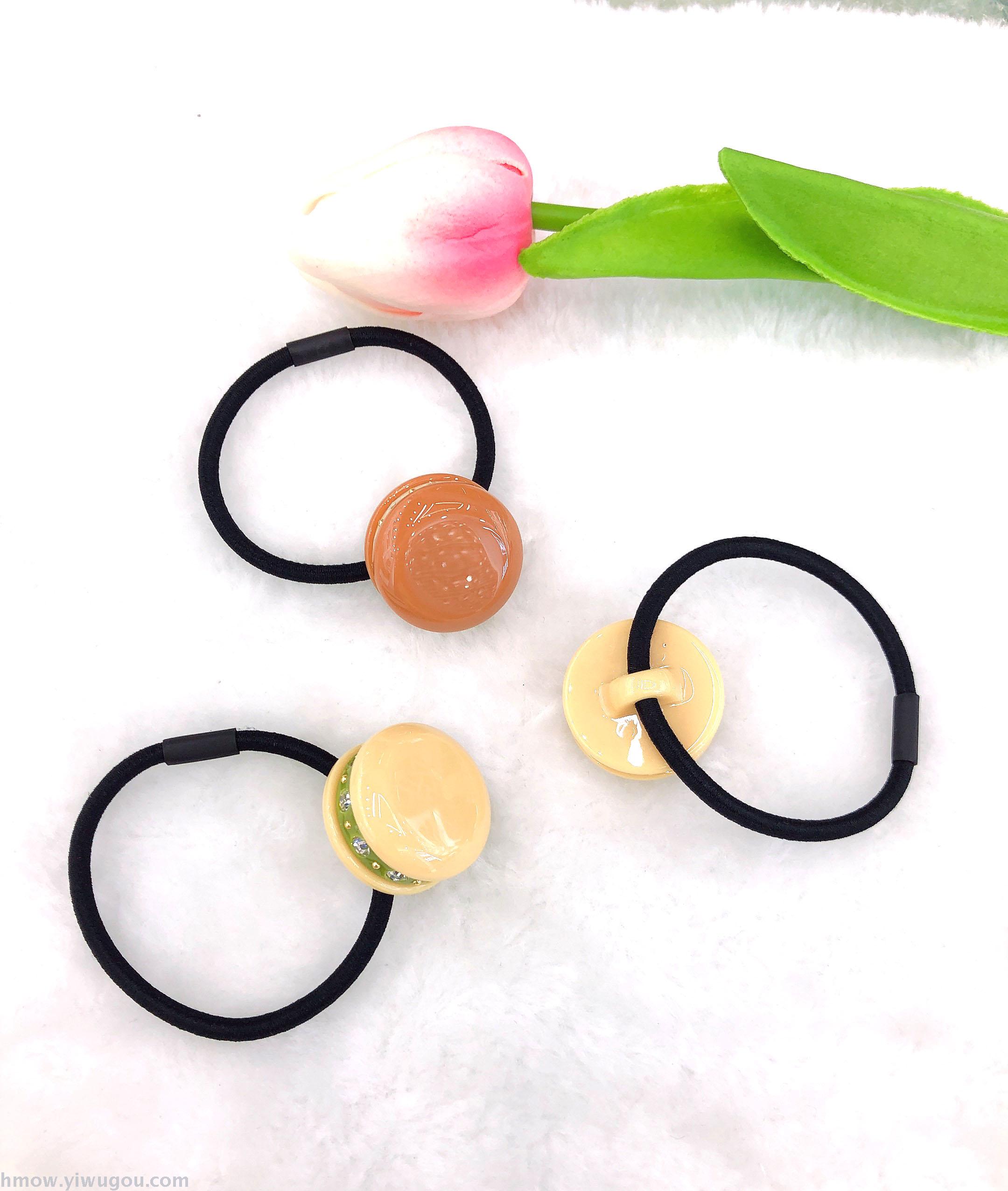 South Korea hot style Stall hair Hoop Women three layer Sandwich cake with diamond hair rope simple tie hair band hair ring South Korea hot style Stall hair Hoop Women three layer Sandwich cake with diamond hair rope simple tie hair band hair ring