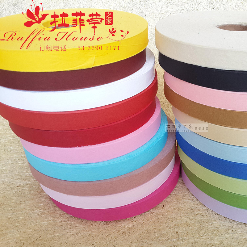 Paper cake DIY hand woven rope straw bag hand hook hand bag hook cap paper