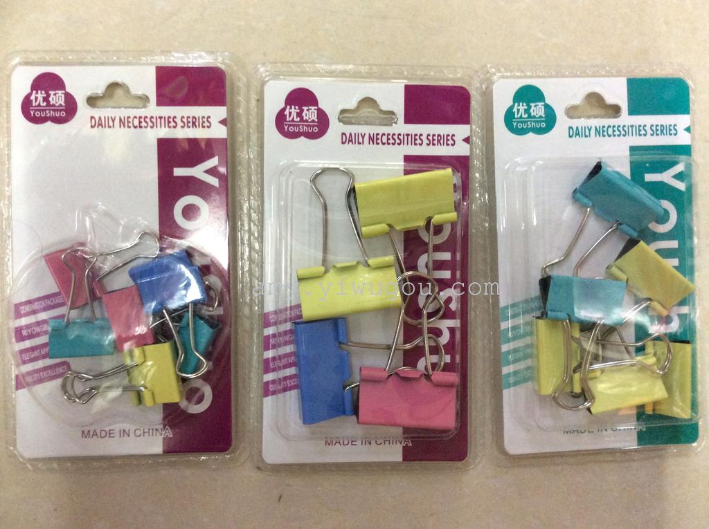 Paper clip small clip plastic blister packaging