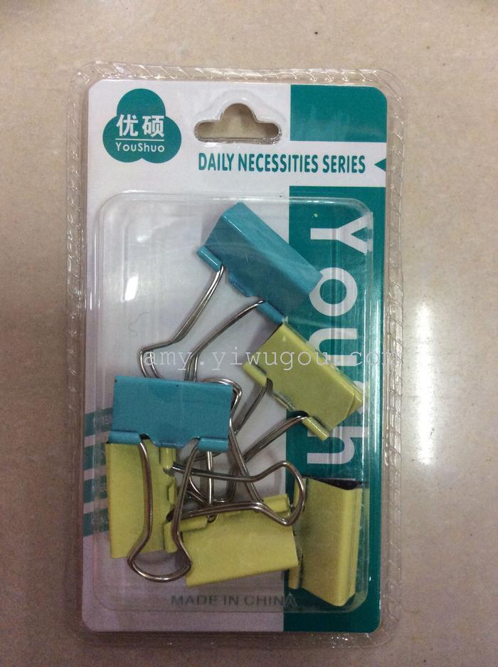 Paper clip small clip plastic blister packaging