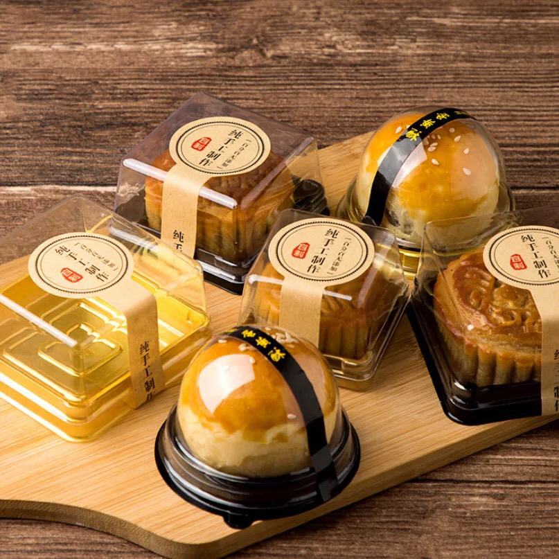 Factory Direct Sales Baking Pastry Dessert Transparent Packaging Box Western Food Blister Box Plastic Cake Box Blister Packaging