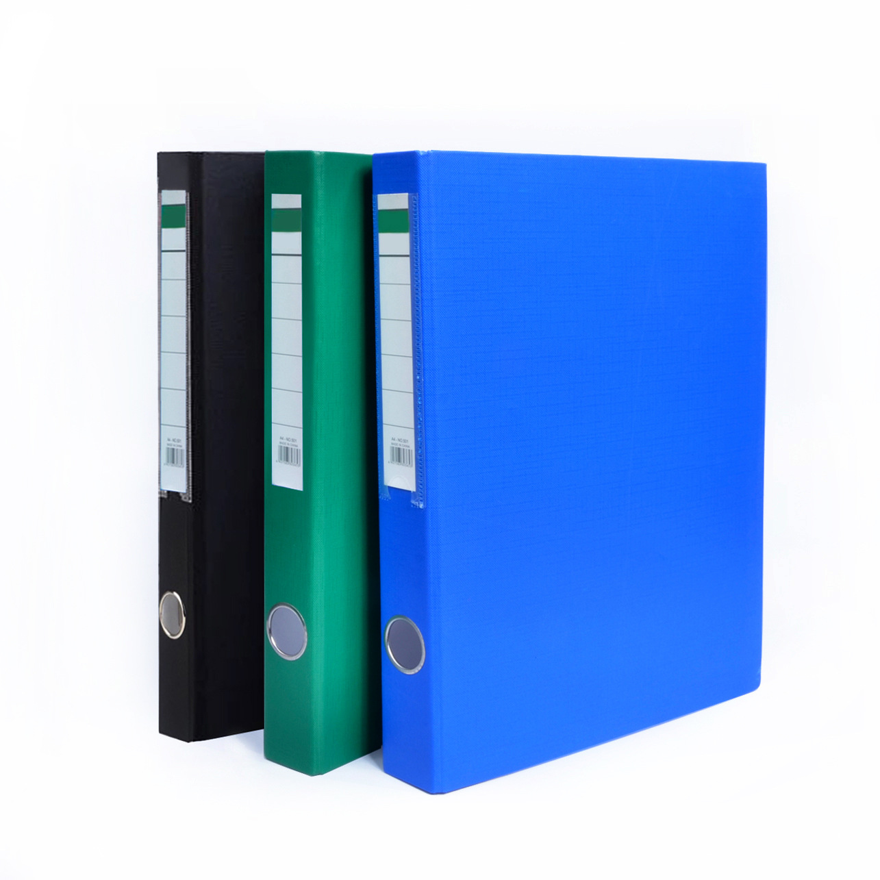 Colored Paperboard Office Contract Information Folder A4 File Storage Folder File Binder 1.5-Inch Back Width Loose-Leaf Brochure