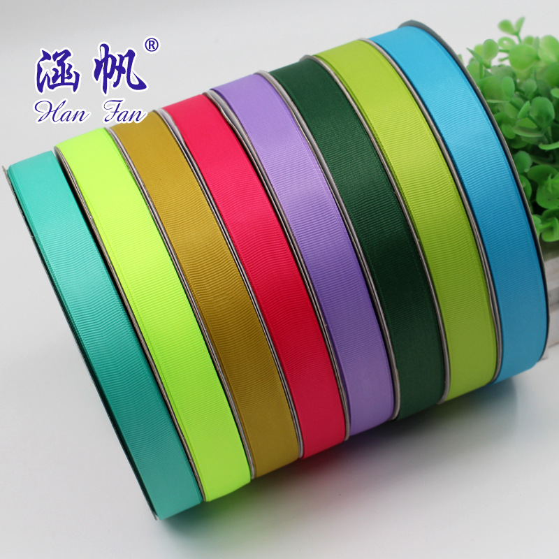 6 Points 2cm Ribbed Band High Density Thread Belt Ribbon Ribbon Gift Packing Ribbon Customized DIY Factory Direct Sales