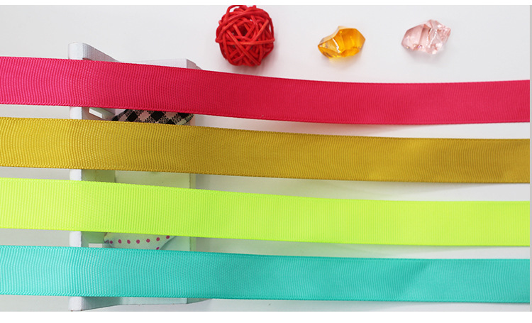 6 Points 2cm Ribbed Band High Density Thread Belt Ribbon Ribbon Gift Packing Ribbon Customized DIY Factory Direct Sales