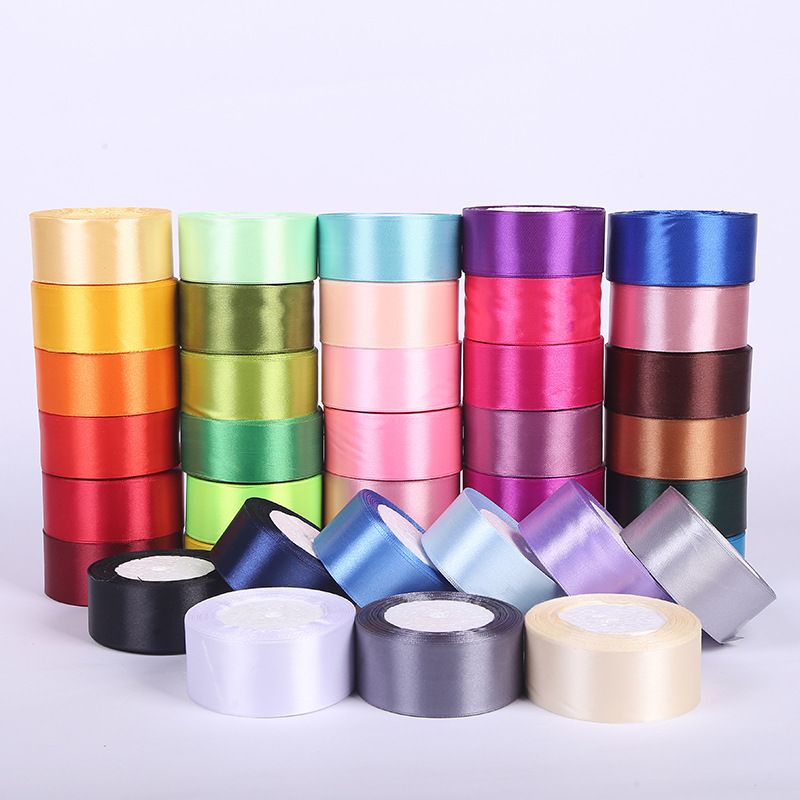 4cm Polyester Ribbon DIY Wedding Celebration Decoration Satin Ribbon Ribbon Decorative Cake Baking Gift Packing Ribbon Ribbon