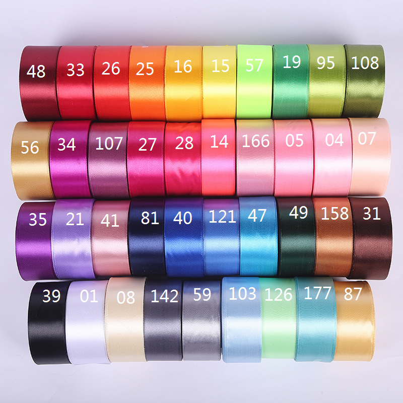 4cm Polyester Ribbon DIY Wedding Celebration Decoration Satin Ribbon Ribbon Decorative Cake Baking Gift Packing Ribbon Ribbon