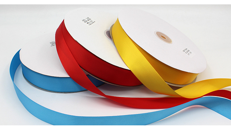 [Free Shipping for One Roll] 2.5cm Satin Ribbon Ribbon Gift Box Packing Ribbon Bowknot Ribbon Wedding Decorative Band