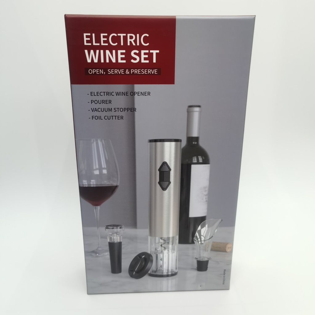 Electric Wine Bottle Opener Automatic Household Bottle Opener High-End Screwdriver Wine Bottle Lifting Device Wine Opener Gift Box Electric Wine Bottle Opener Automatic Household Bottle Opener High-End Screwdriver Wine Bottle Lifting Device Wine Opener Gift Box