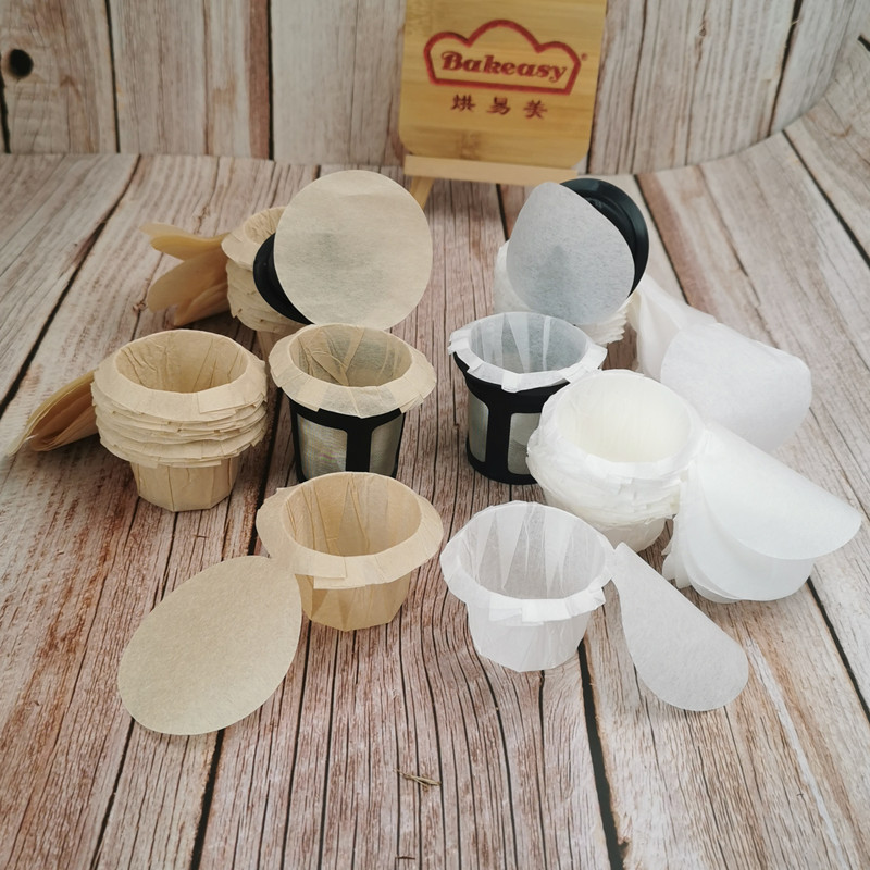Coffee with Lid Filter Paper Capsule Coffee Filter Paper Cup K-Cup Filter Paper Tray Coffee Powder Encapsulating Machine