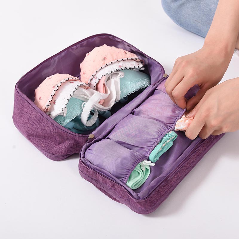 Cationic bra bag Multi-functional portable travel packing bag Travel underwear packing bag