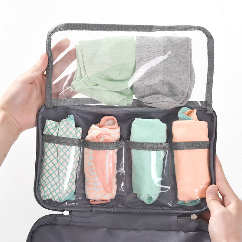 Cationic bra bag Multi-functional portable travel packing bag Travel underwear packing bag