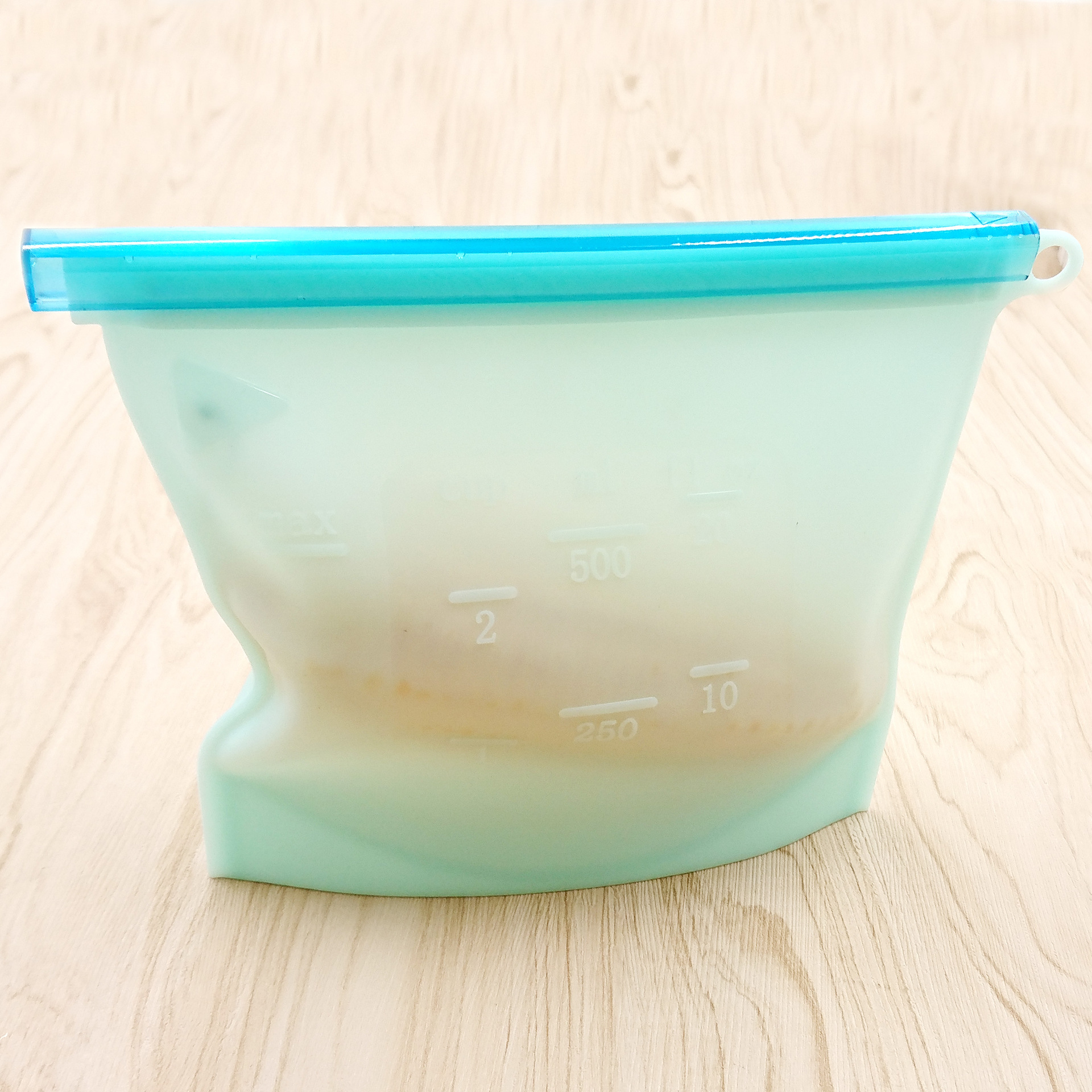 Edible Silicon Freshness Protection Package Food Packing Ziplock Bag Soup Frozen Food Buggy Bag Competitive Factory