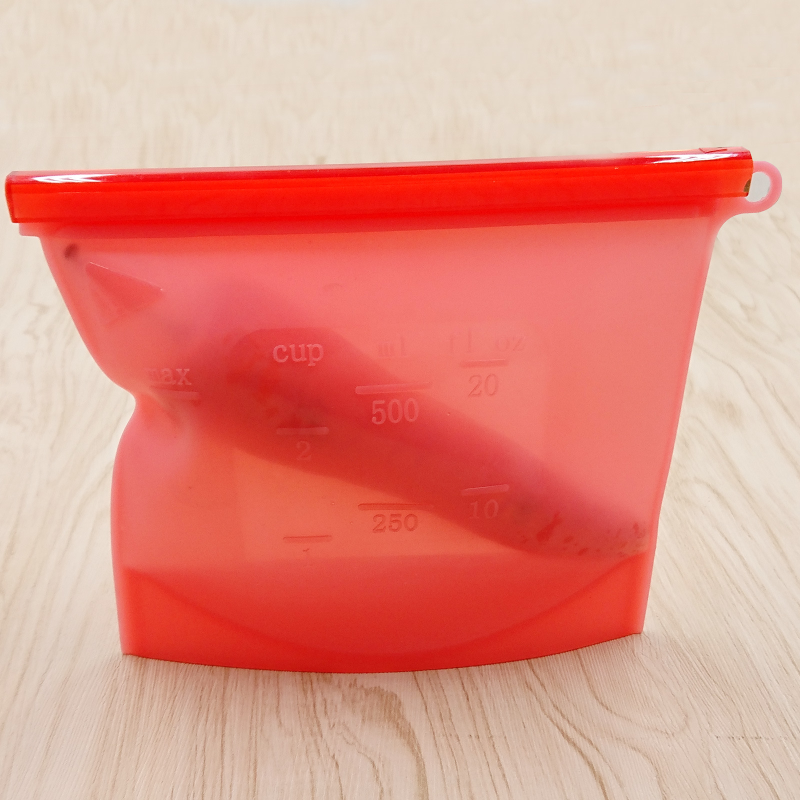 Edible Silicon Freshness Protection Package Food Packing Ziplock Bag Soup Frozen Food Buggy Bag Competitive Factory