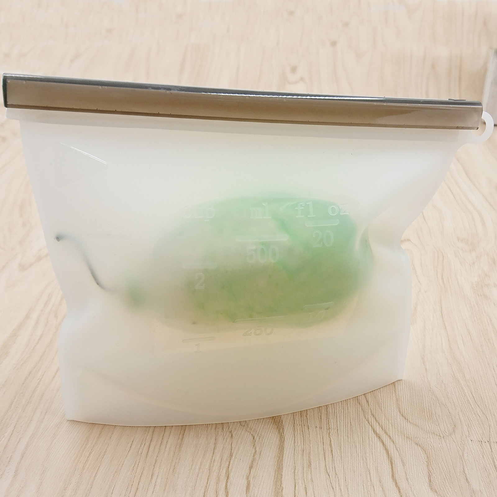 Edible Silicon Freshness Protection Package Food Packing Ziplock Bag Soup Frozen Food Buggy Bag Competitive Factory