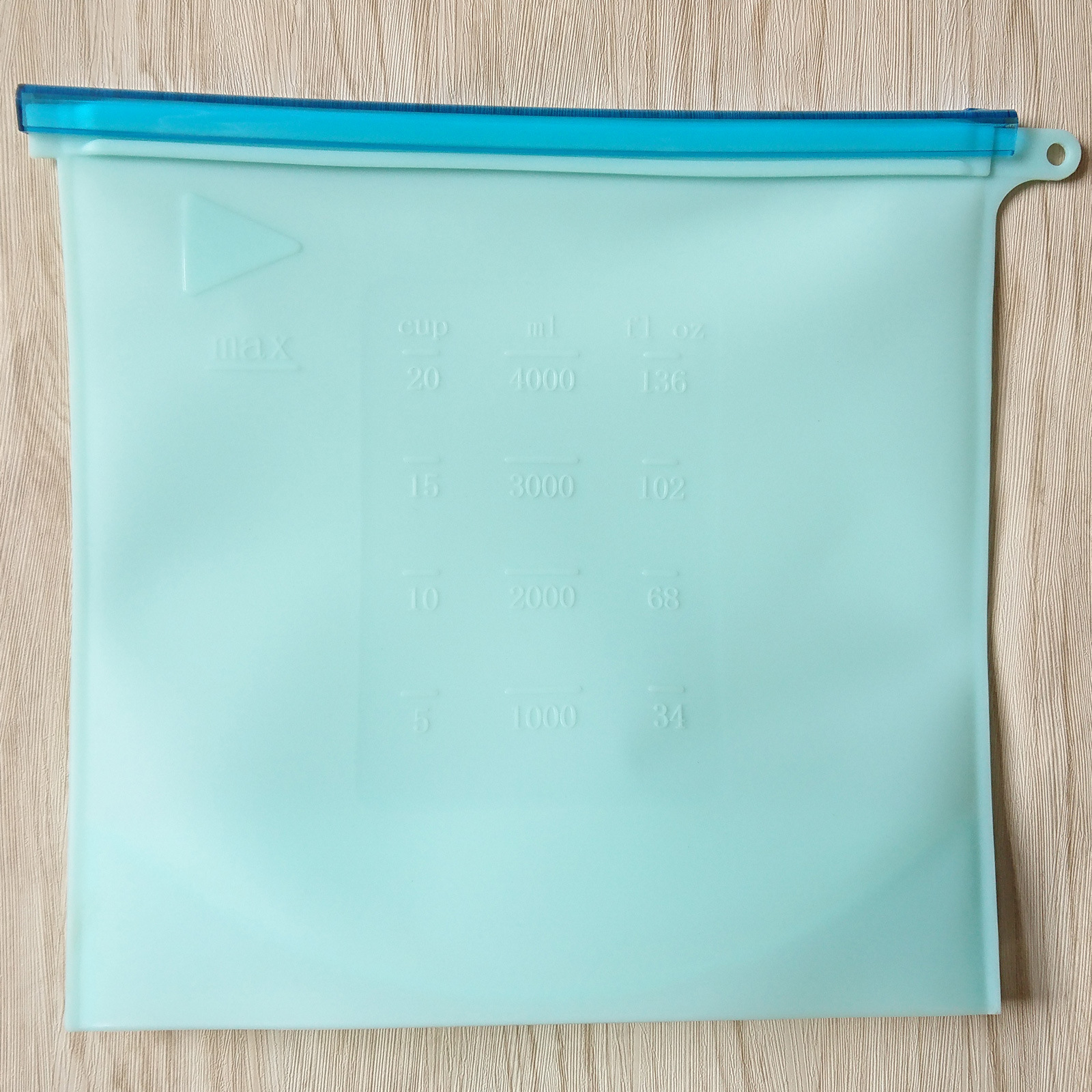 Edible Silicon Freshness Protection Package Food Packing Ziplock Bag Soup Frozen Food Buggy Bag Competitive Factory
