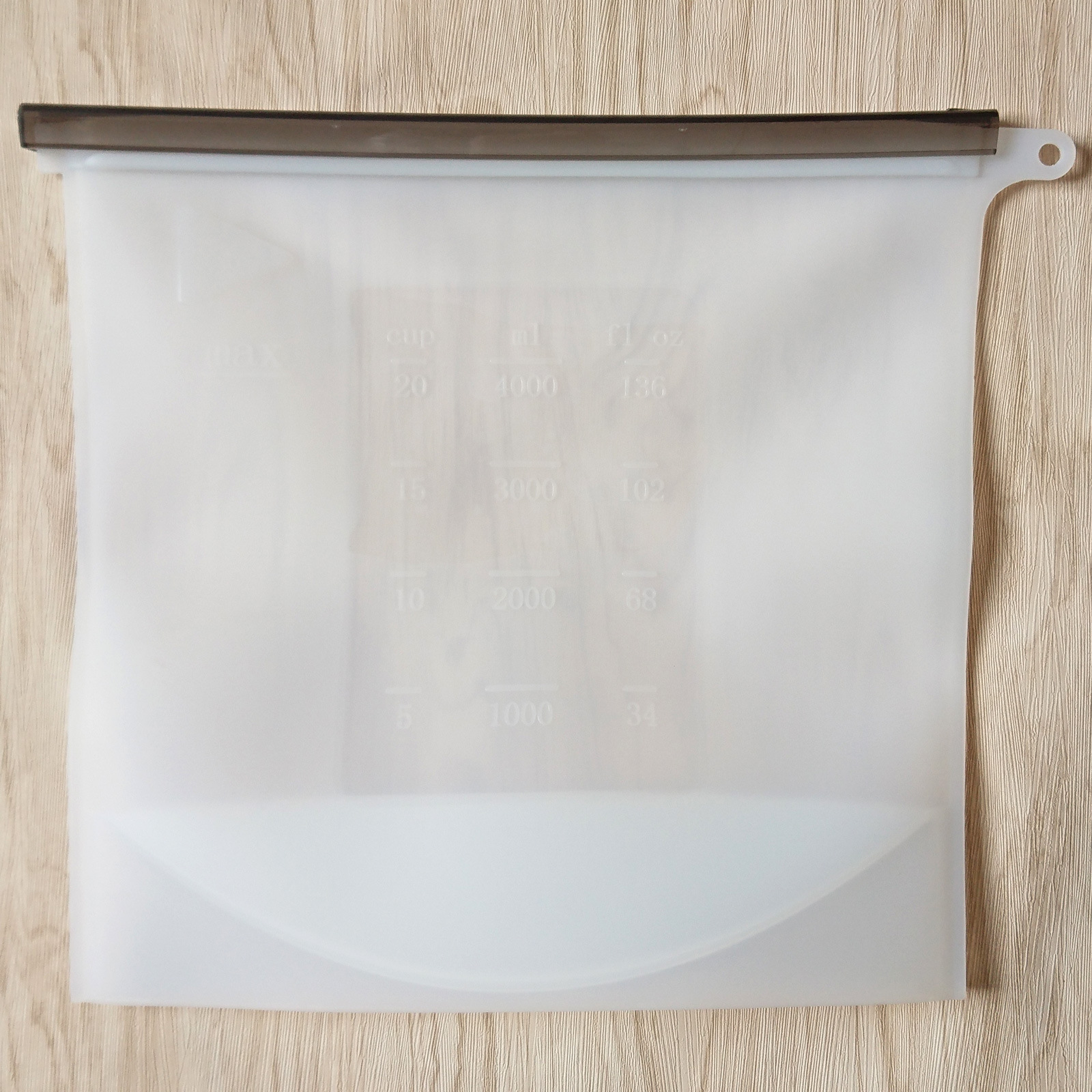 Edible Silicon Freshness Protection Package Food Packing Ziplock Bag Soup Frozen Food Buggy Bag Competitive Factory